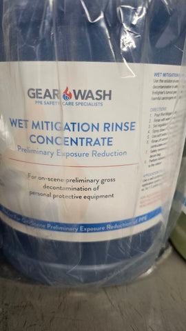 Clearance - Gear Wash, Wet Mitigation Rinse Concentrate, 1 Gallon